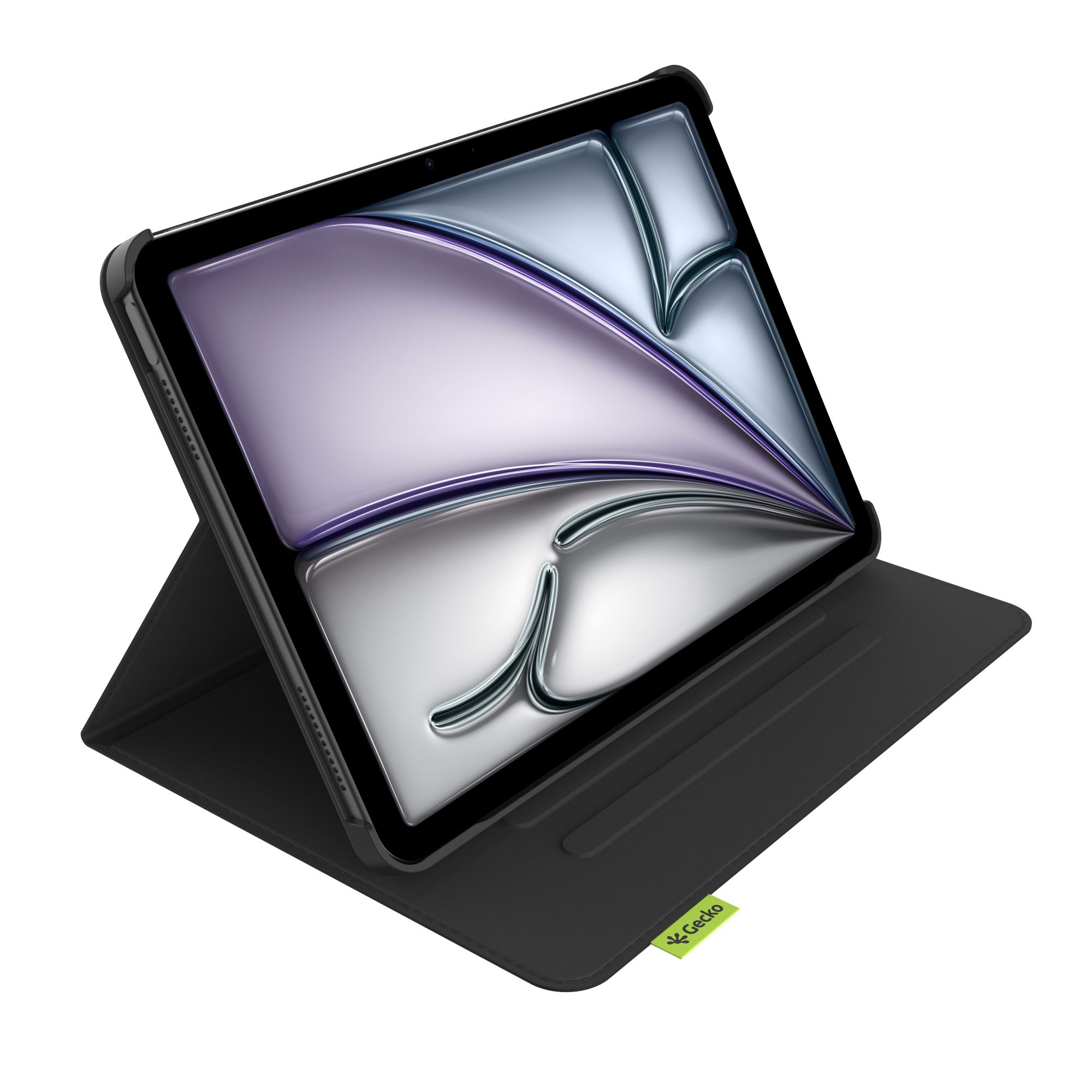 Gecko Covers Cactus Cover Tablet Schutzhülle | Apple iPad Air 11" (2026 - 2024) / Air 10,9" (2022 & 2020) | schwarz | V10CL2734C1