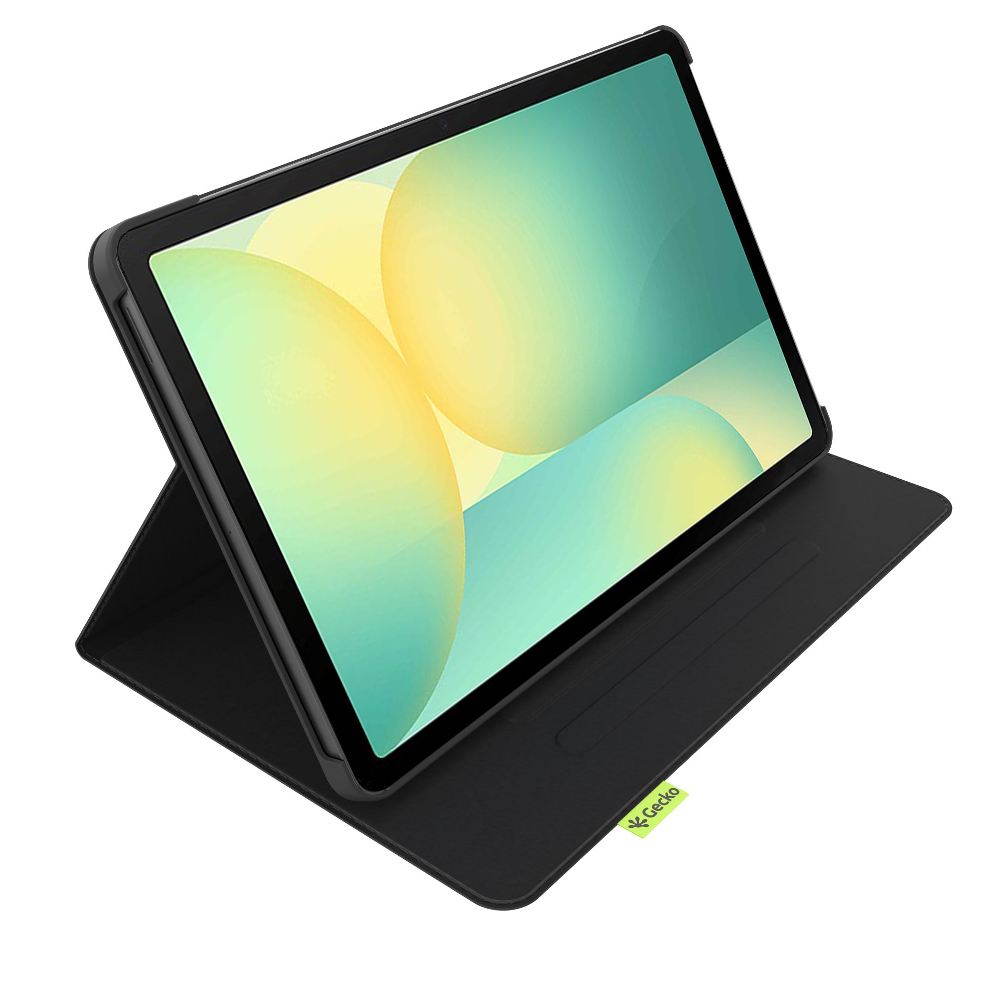 Gecko Covers Cactus Cover Tablet Schutzhülle | Samsung Galaxy Tab S10 FE/S10 Lite/S9/S9 FE | schwarz | V11CL2737C1