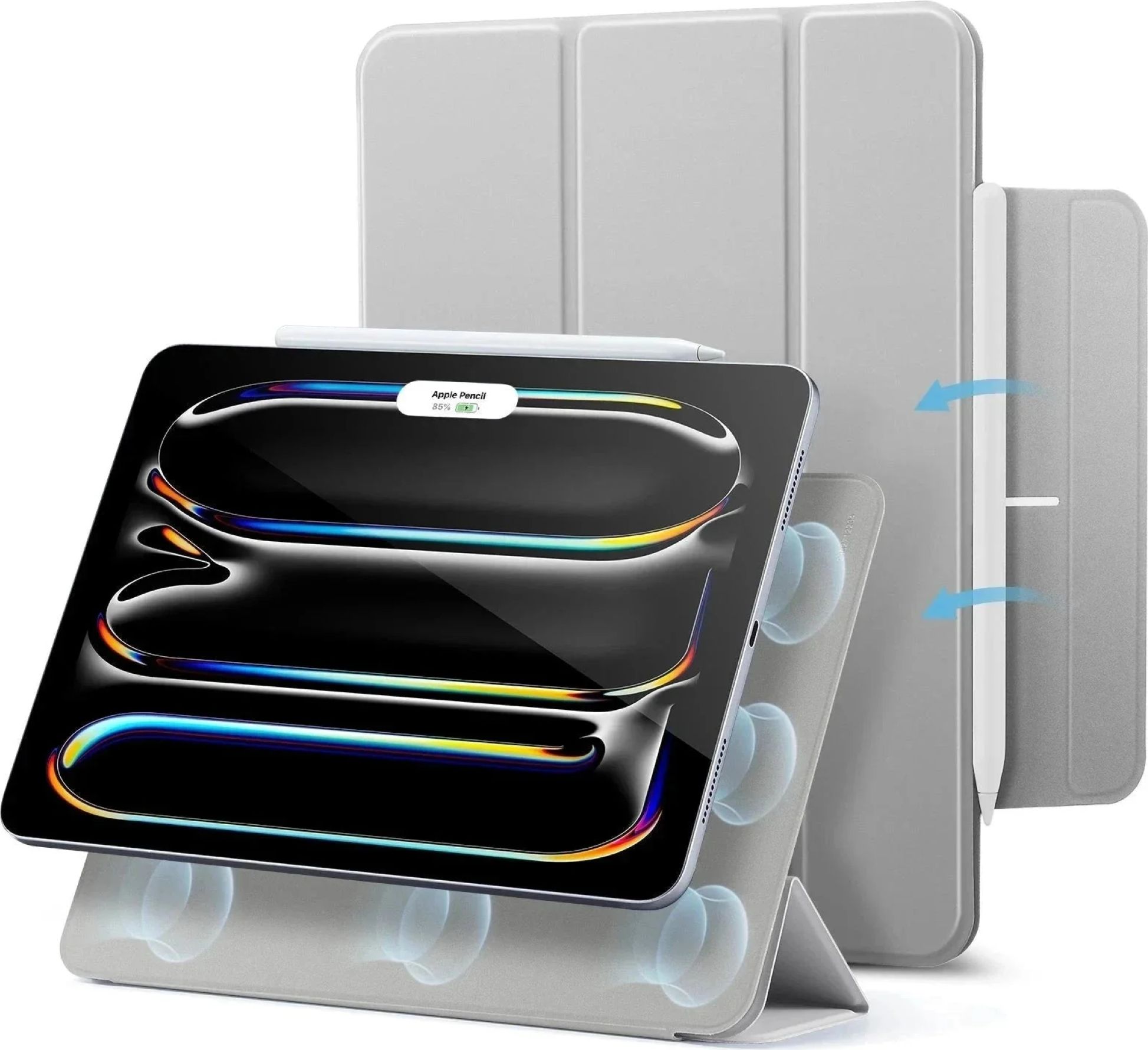 ESR Rebound Magnetic Case | Apple iPad Pro 13" (2025 & 2024) | grau | 1B1970507