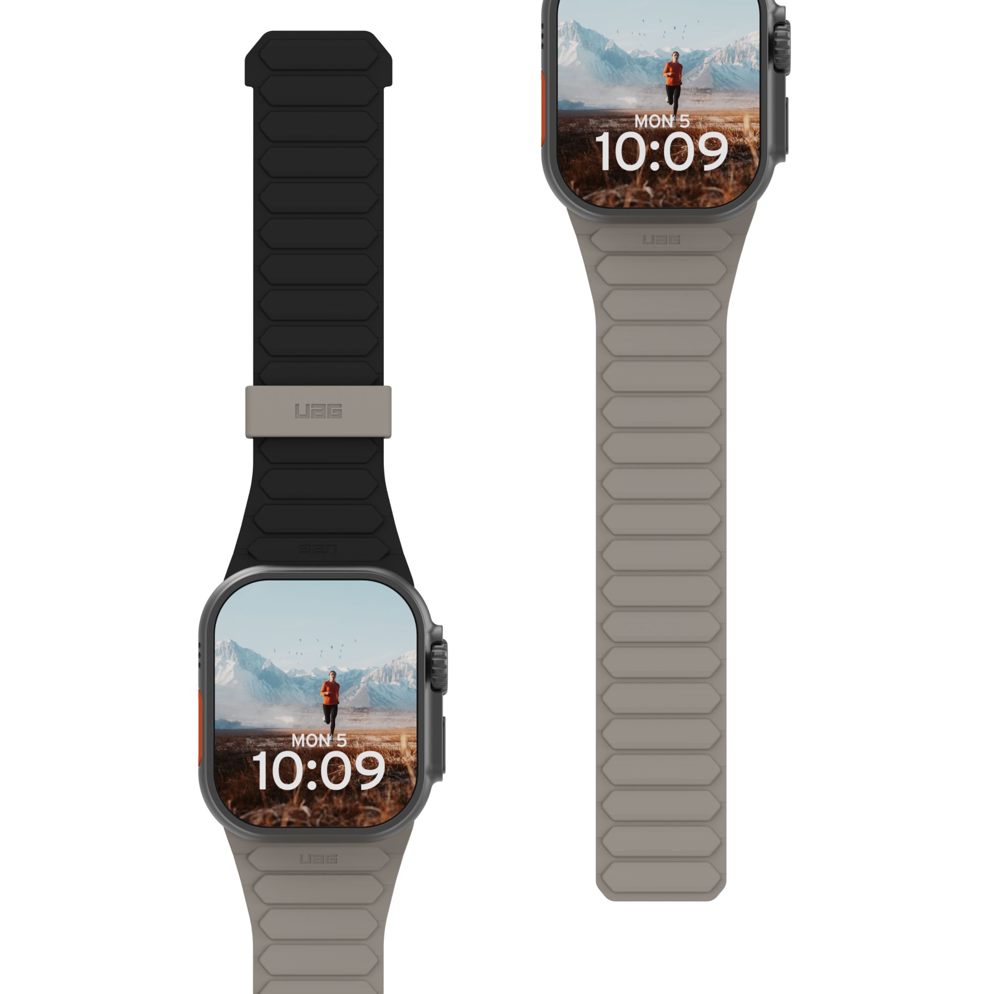 UAG Urban Armor Gear Pathfinder Strap | Apple Watch Ultra/44/45/46mm | schwarz/titan | 194161114036