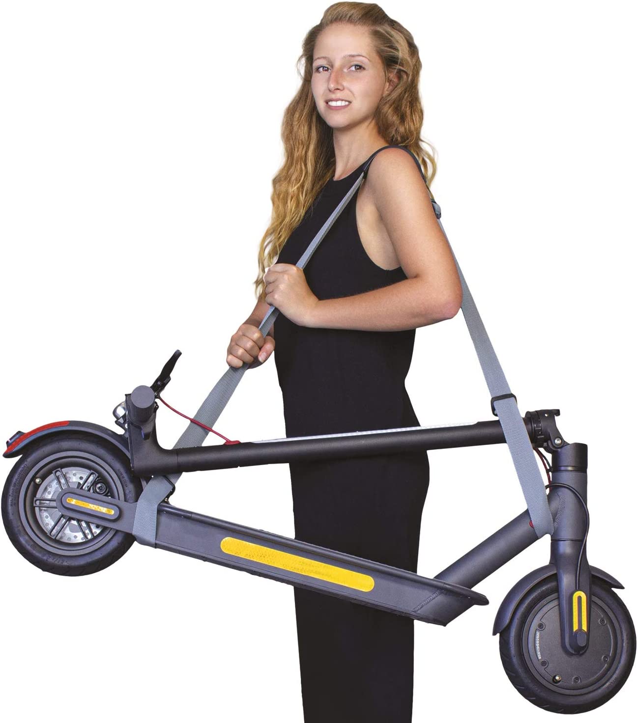 LANCO Tragegurt universal - z.B. für E-Scooter | grau | LI-0230