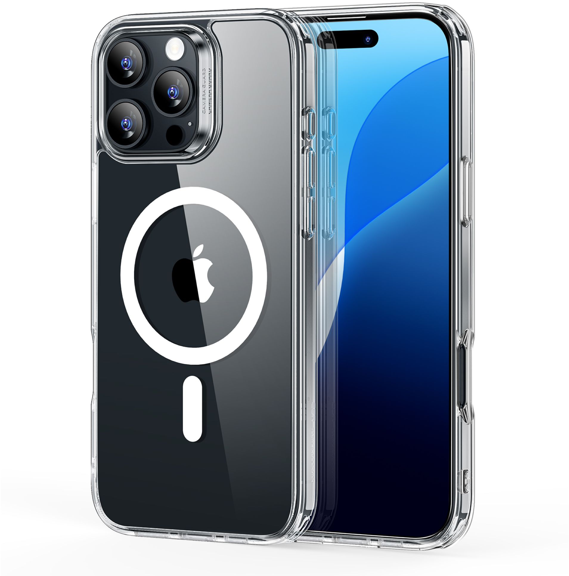 ESR Classic Hybrid HaloLock Case | Apple iPhone 16 Pro | transparent | 1A7690102