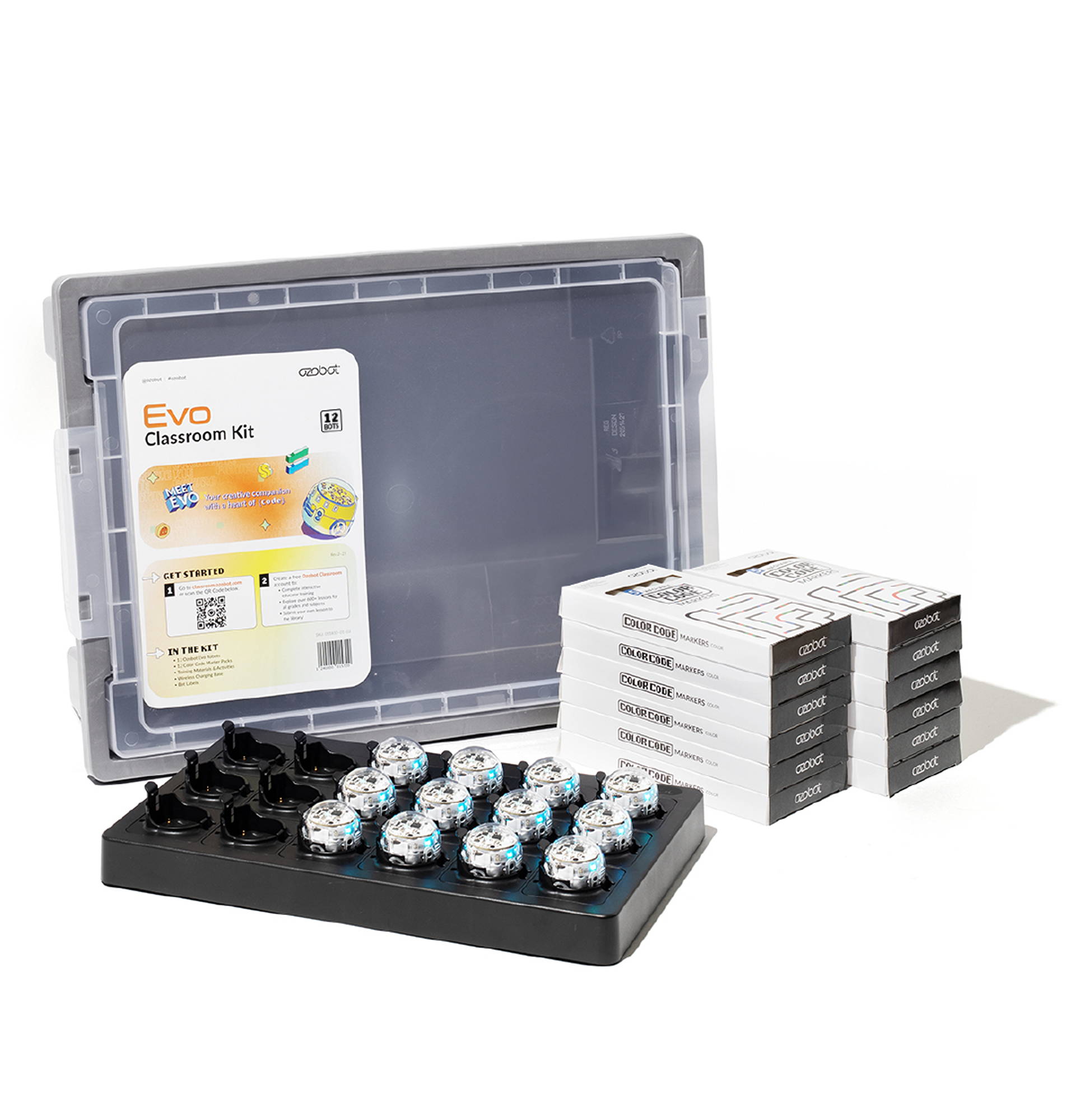 Ozobot Evo Klassenset (12) | 12er Set | OZO-051210-01-04