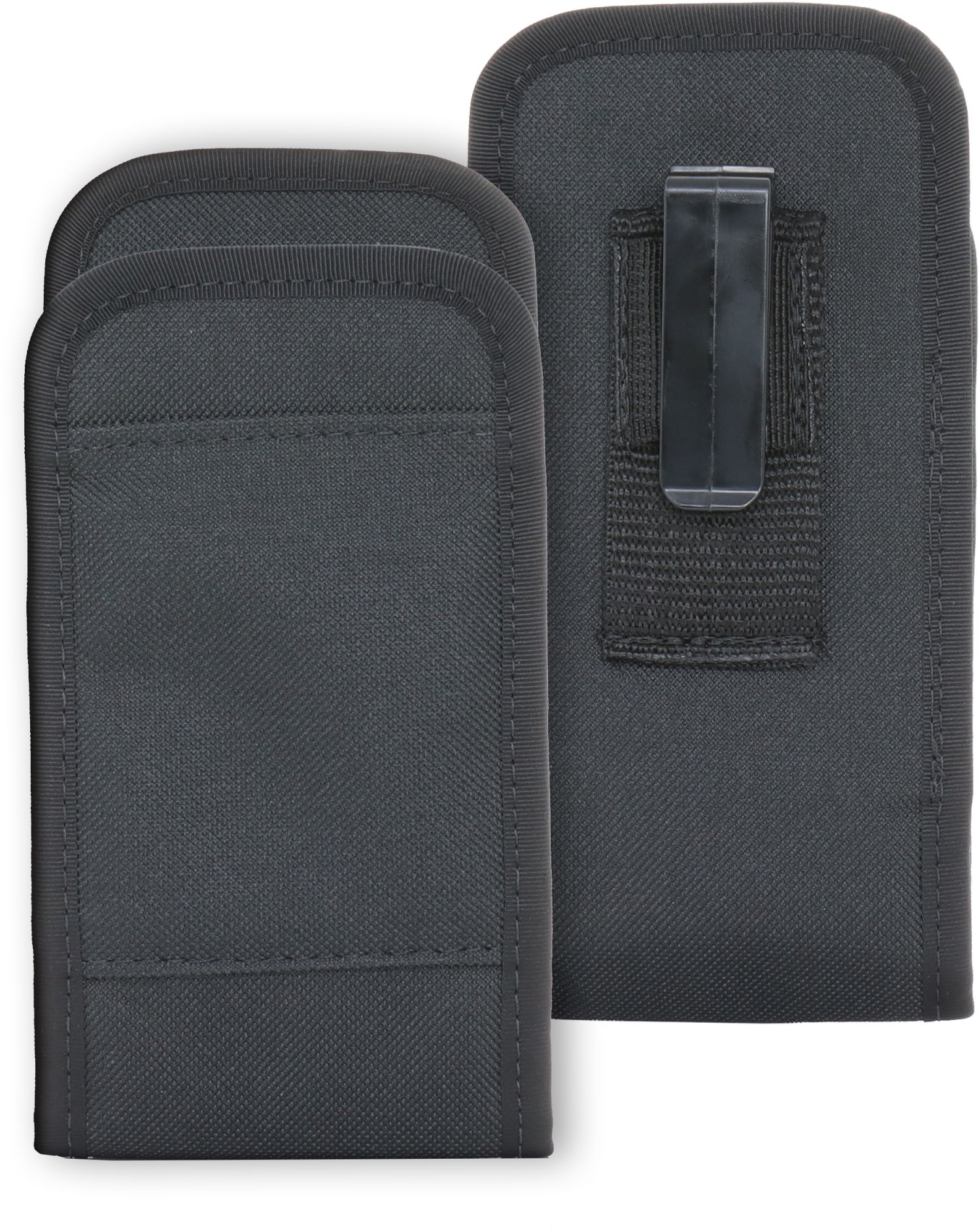 Beam Mobile Stofftasche-Halfter mit Gürtelclip | für GM-394 | Apple iPhone SE (2022 & 2020) | schwarz | bulk | GM-599