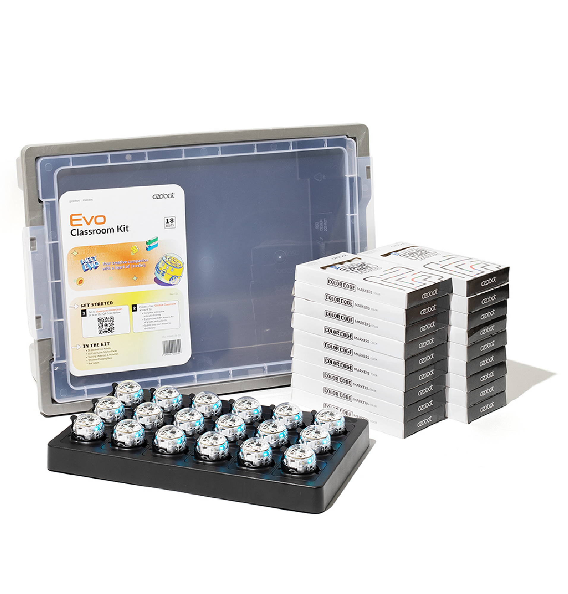 Ozobot Evo Klassenset (18) | 18er Set | OZO-051810-01-04