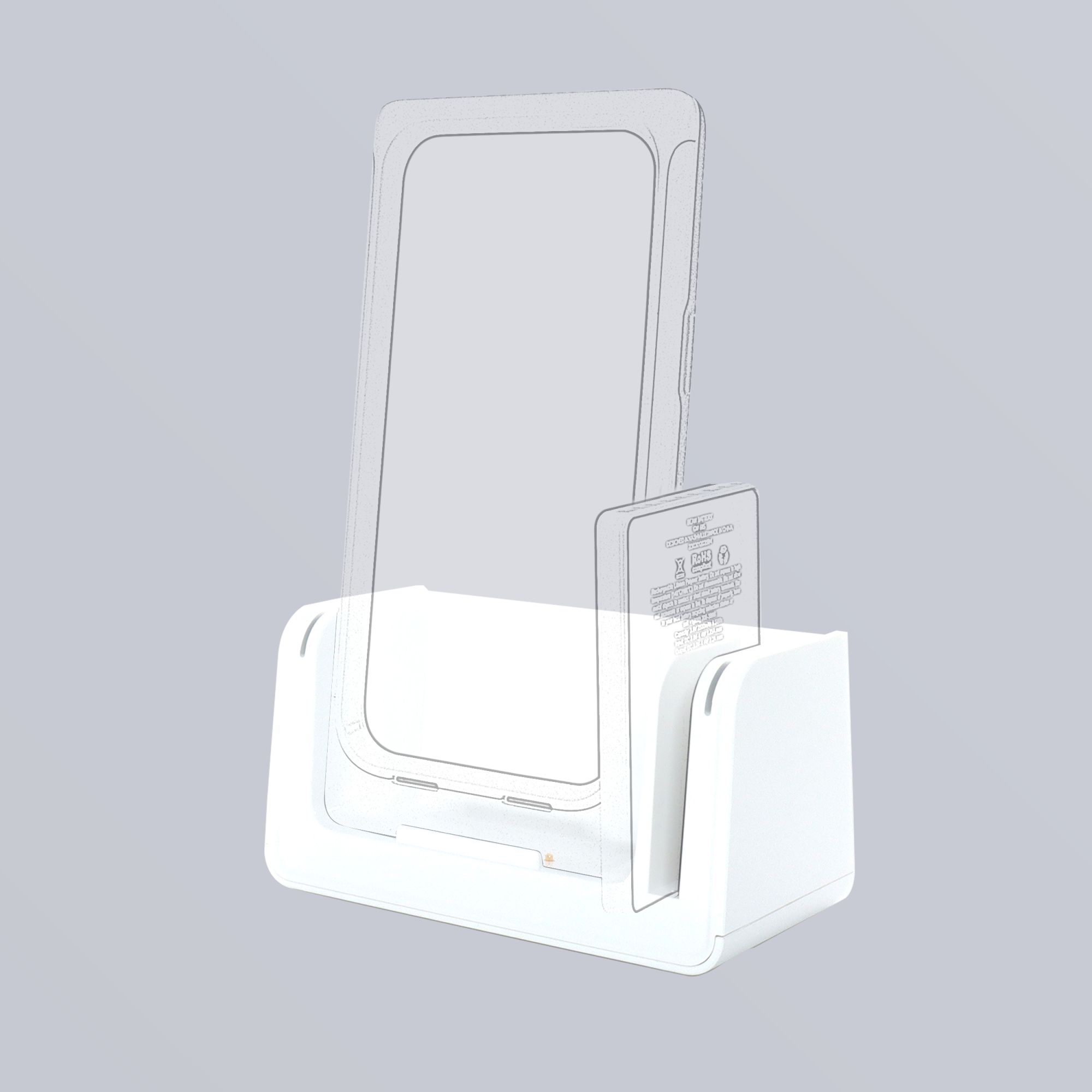 Beam Mobile Healthcare Desktop Ladestation | Apple iPhone 17e/16e/15/14/13/12 | weiß | bulk | GM-686
