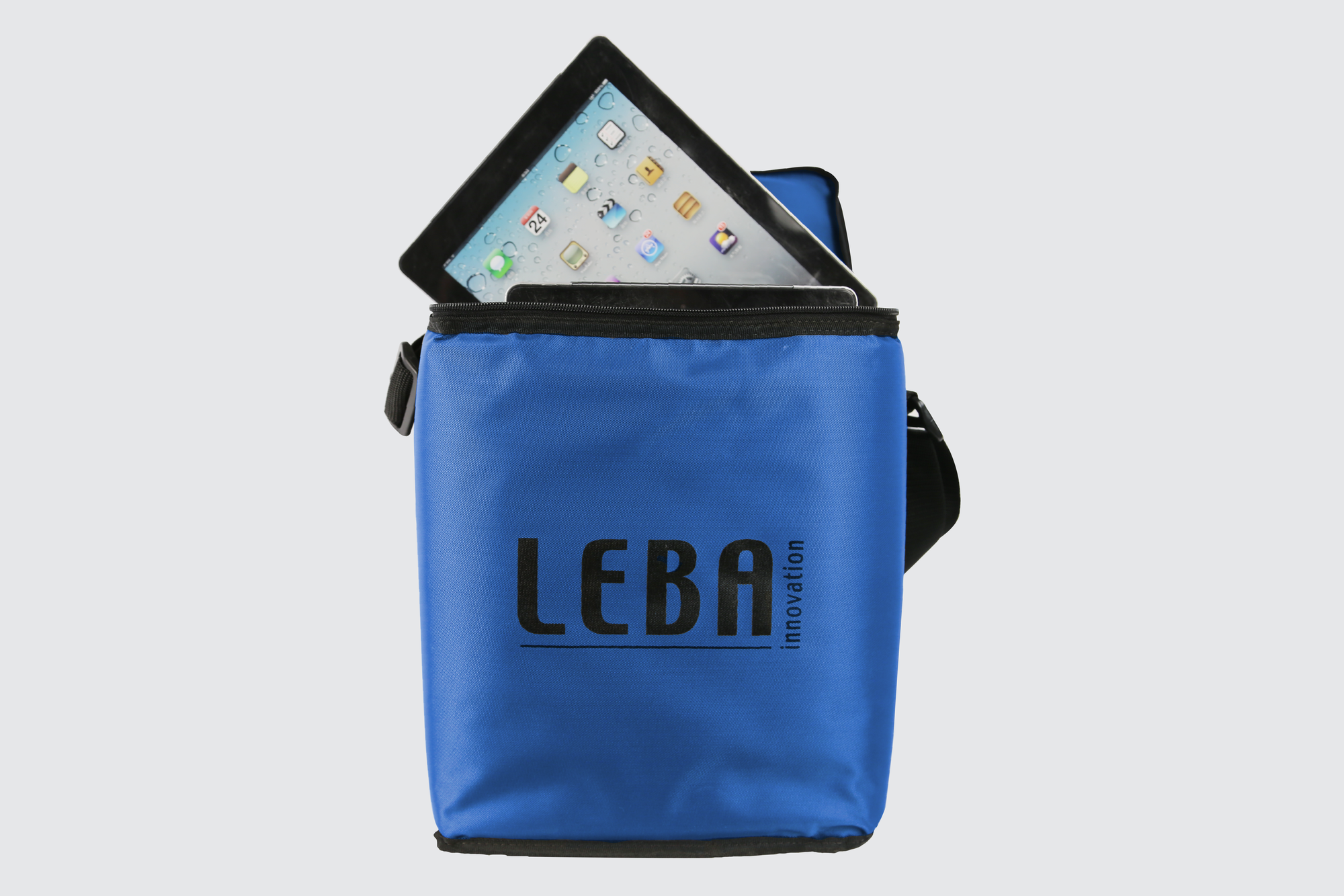 LEBA NoteBag 10 Tablet Lade- und Aufbewahrungstasche | USB-C / 12W | 11" | blau | bulk | NB2-10T-BLUE-UB-SC