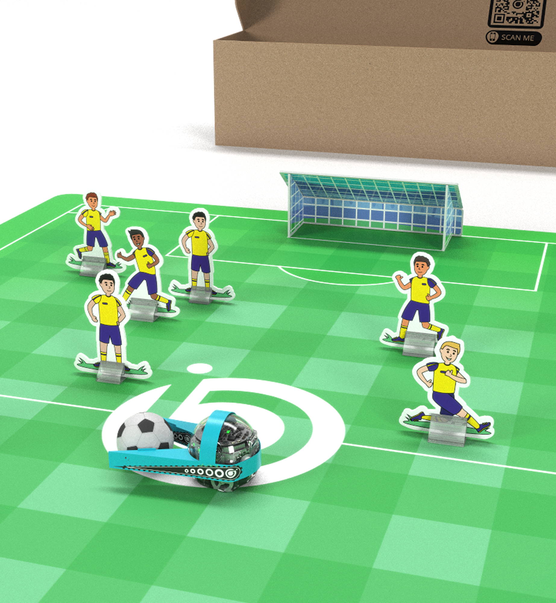 Ozobot Challenge Matte Fußball | 035021-01